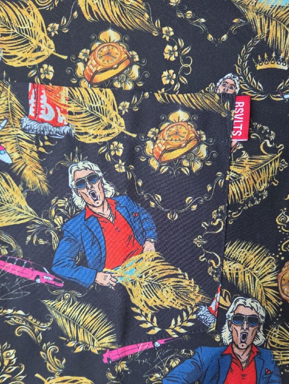 RSVLTS RICK FLAIR Button Up - Picture 3 of 5
